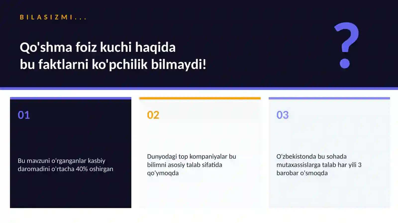 Qo'shma foiz kuchi 2