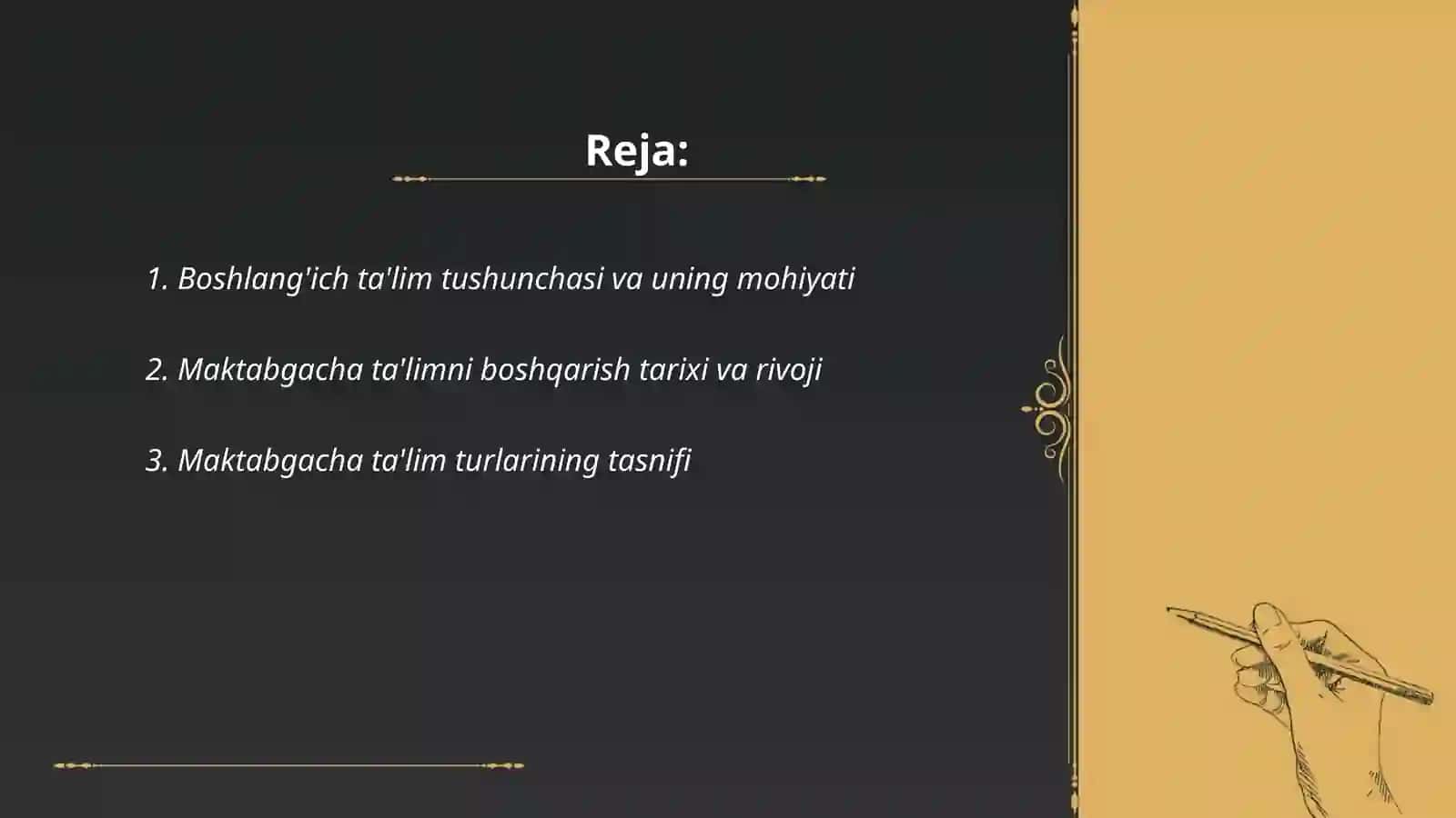 Maktabgacha talim tashkilotini boshqarishning nazariy asoslari 2