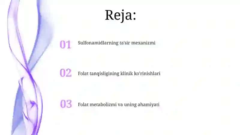 Folat tanqisligi va davolash 2