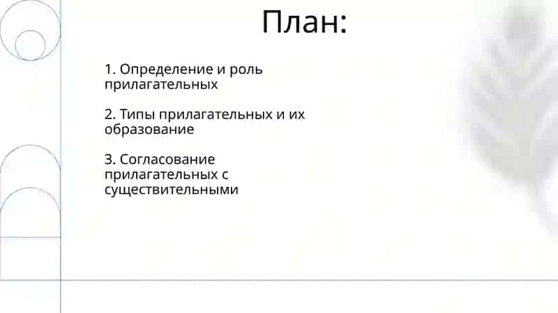 Презентация Тема:Имяприлагательное 2