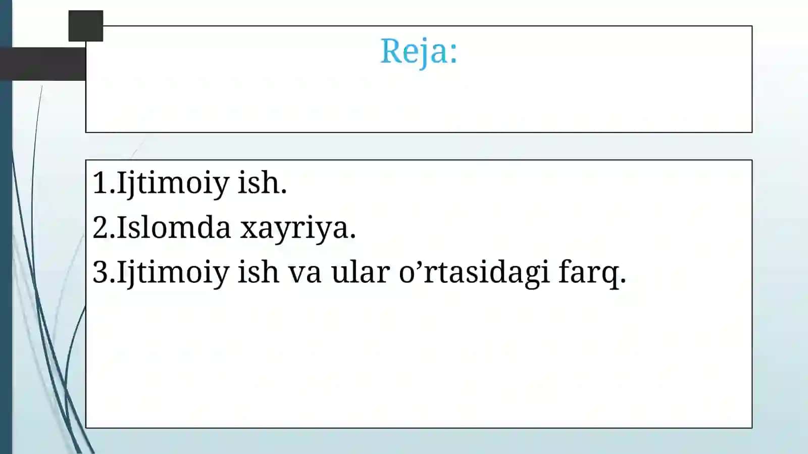Xayriya va ishtimoiy ish o’rtasidagi farq 2