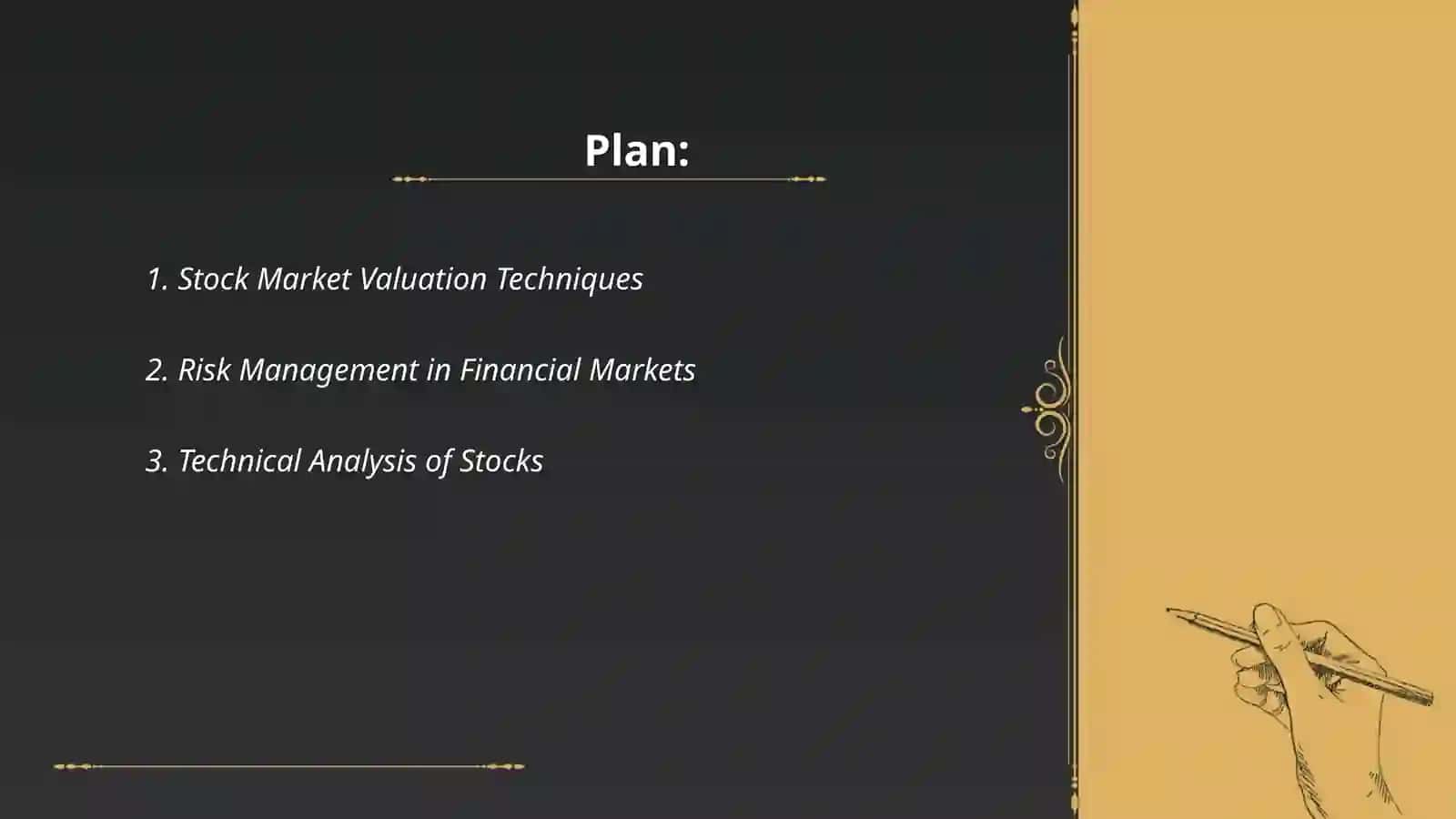 Stock Market Valuation Techniques 2