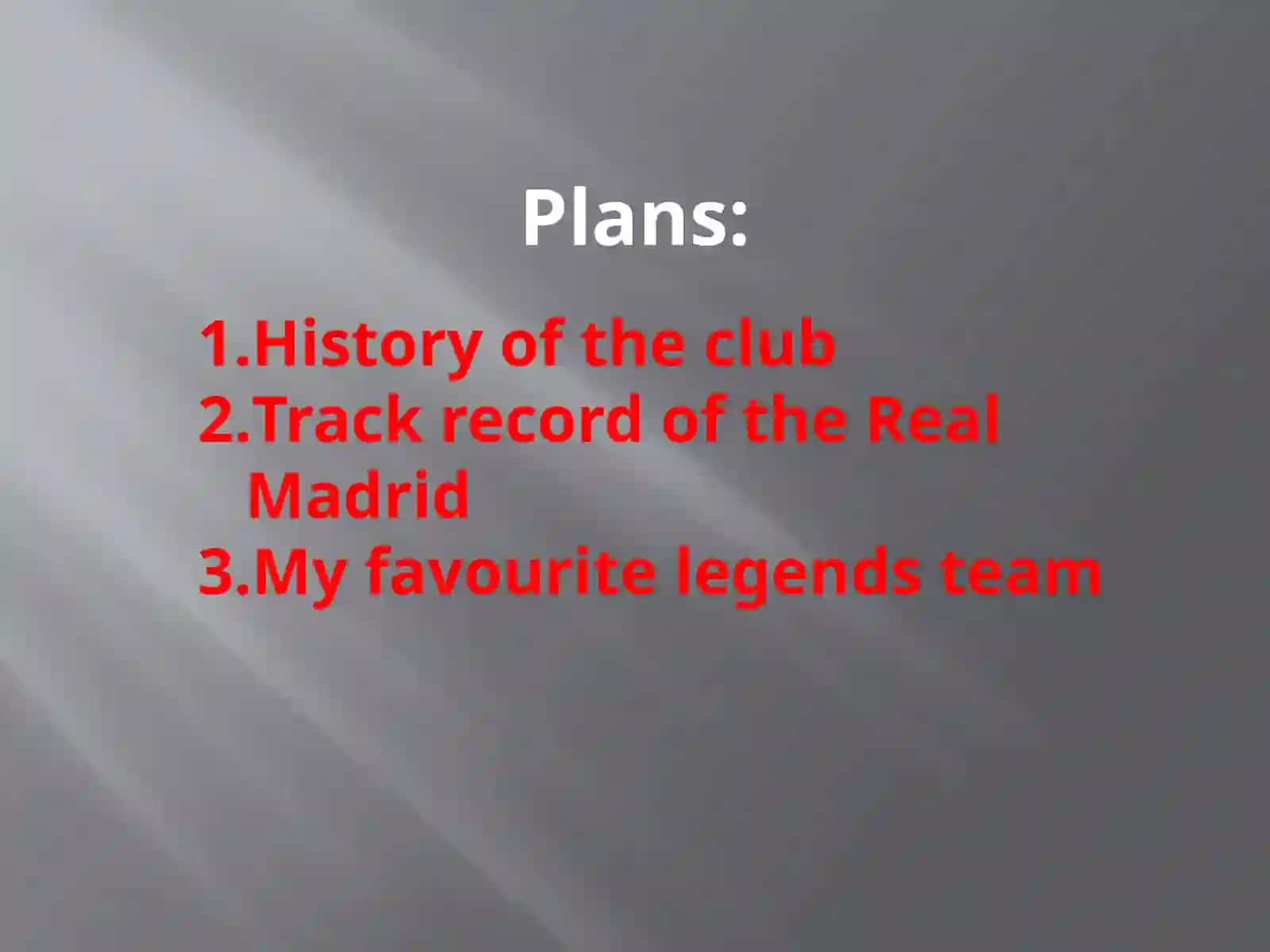 History of the club - Real Madrid 2