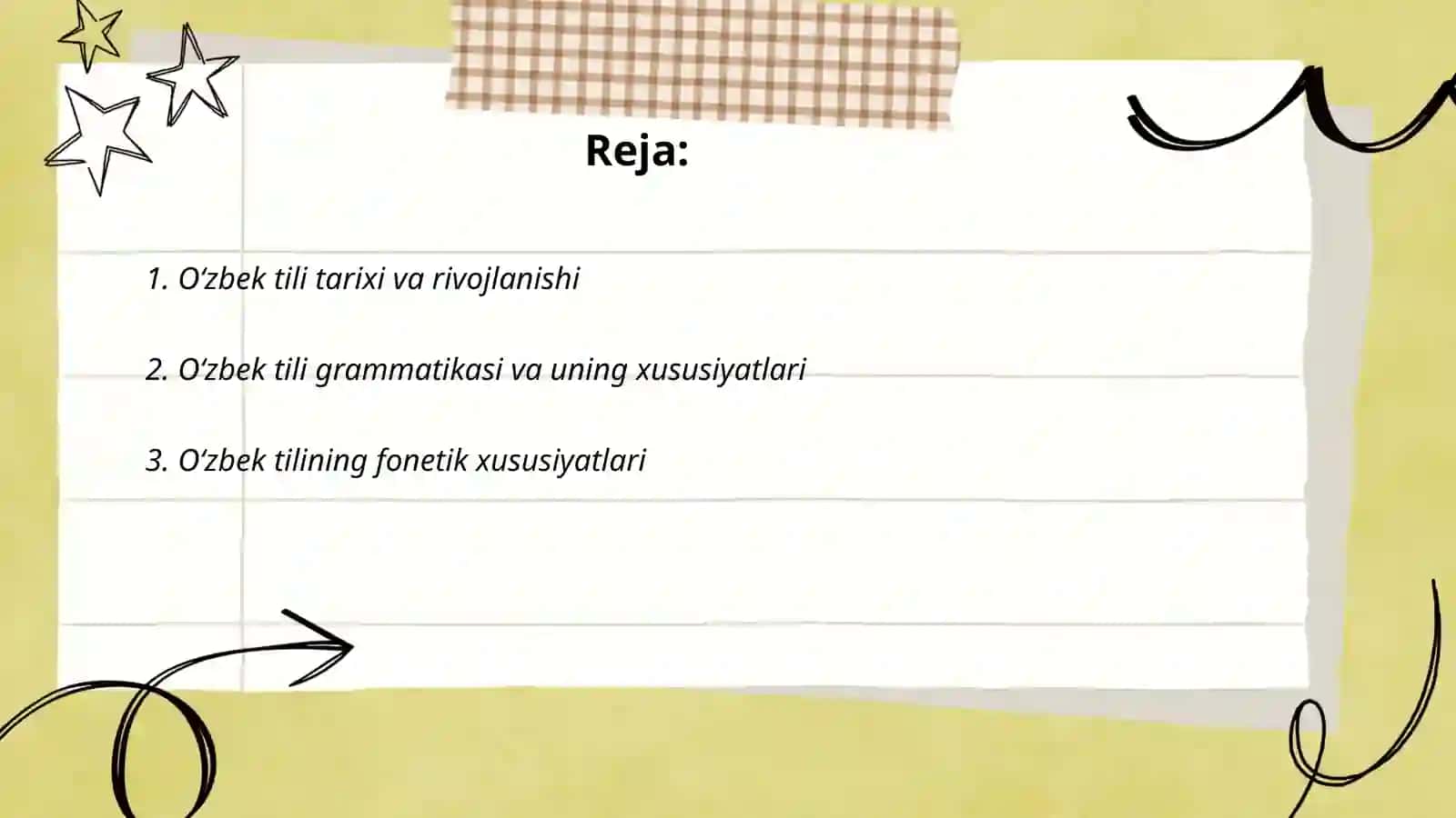 O'zbek tilshunosligi va uning rivojlanish yo'llari 2