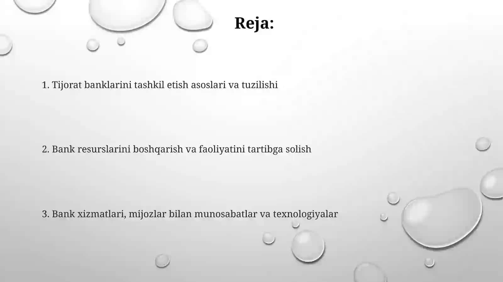 Tijorat banklari faolyatini tashkil qilish asoslari va ularning fungsiyalari 2
