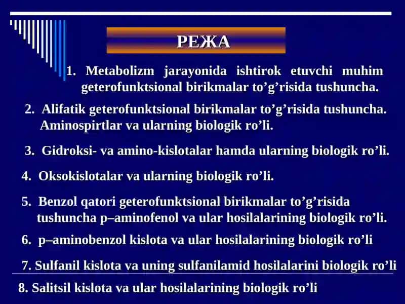 Alifatik va aromatik geterofunktsional birikmalar 2
