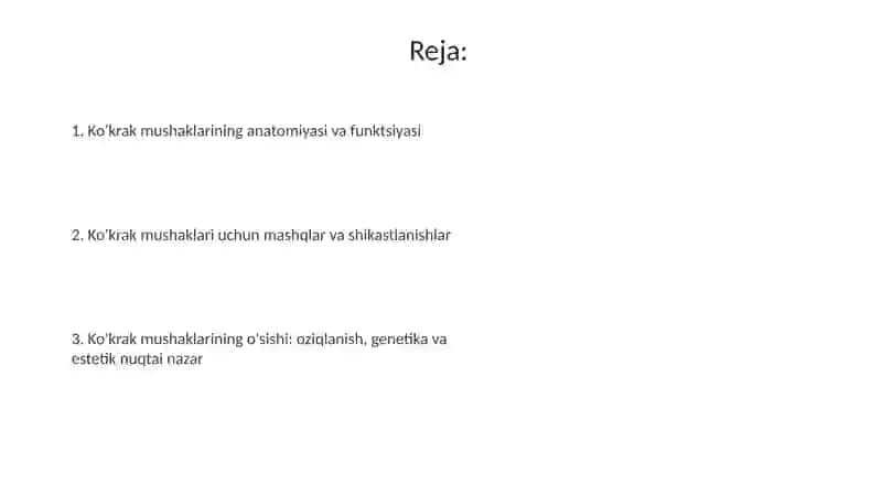 Koʻkrak qafasi muskullari 2