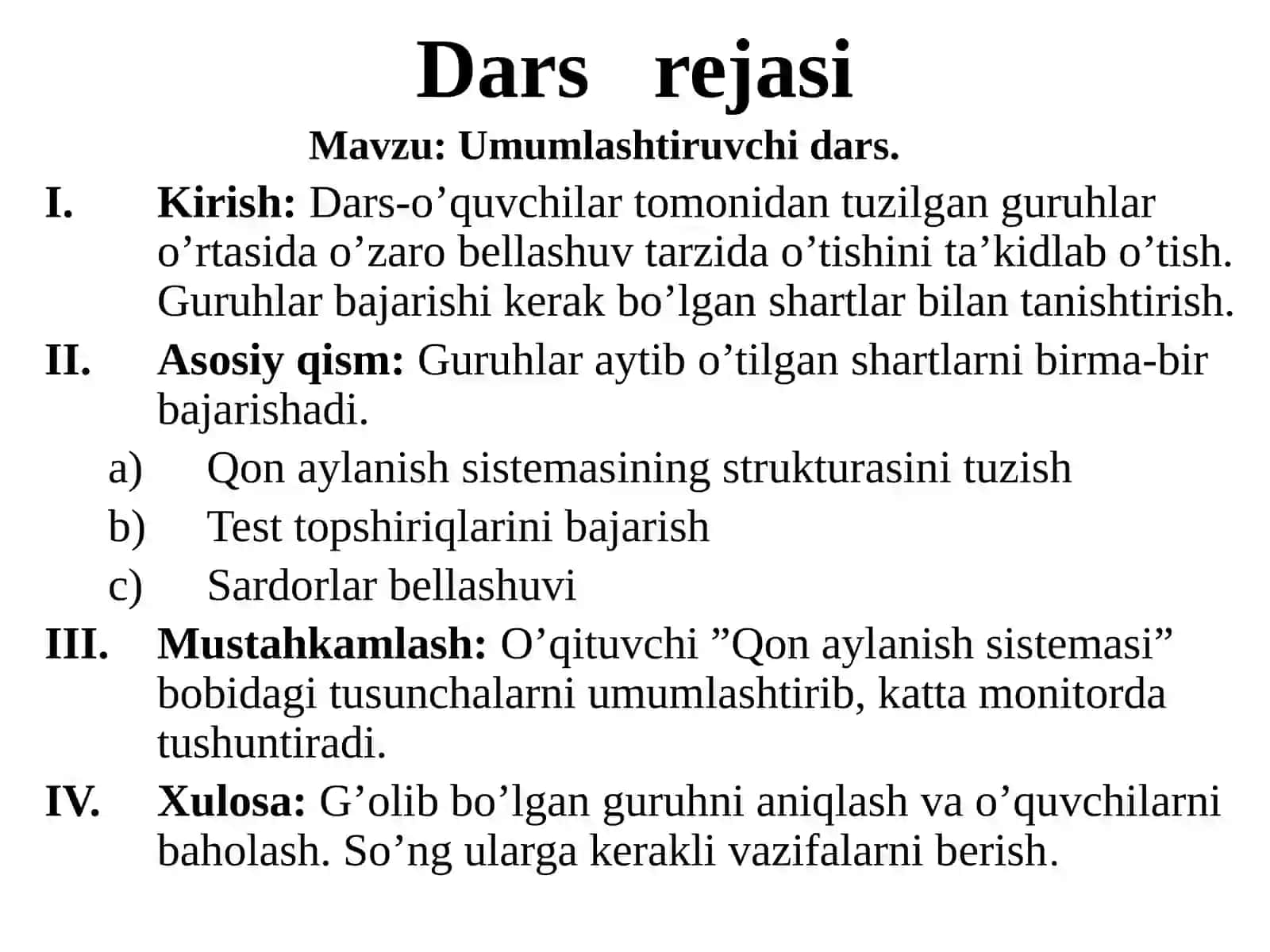 QON AYLANISH SISTEMASI 2