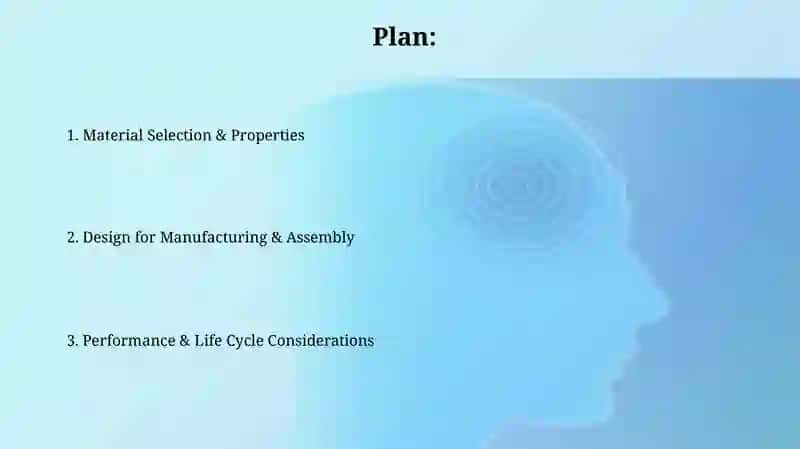 Strategies for designing materials 2