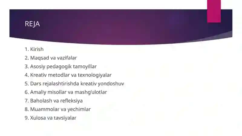 O'rta sinflarda tarbiya fanini o'qitishda kreativ yondoshuv 2