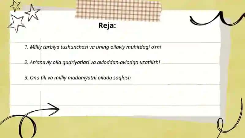 Milliy tarbiya va oilaviy muhit 2