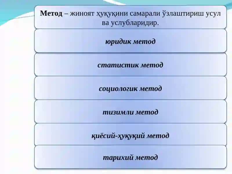 Жиноят ҳуқуқи 2
