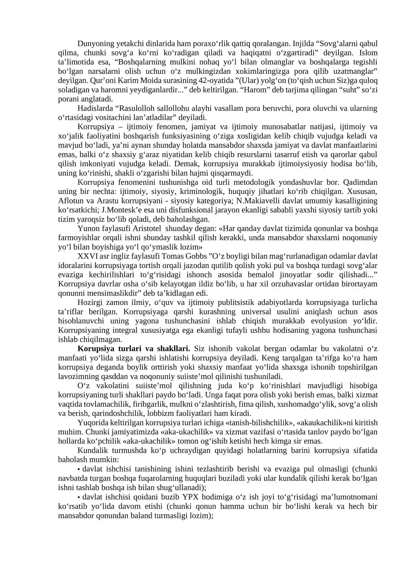 KORRUPSIYAGA QARSHI KURASHISH 2