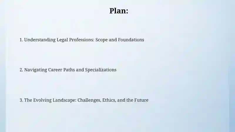 Legal Professions Presentation 2