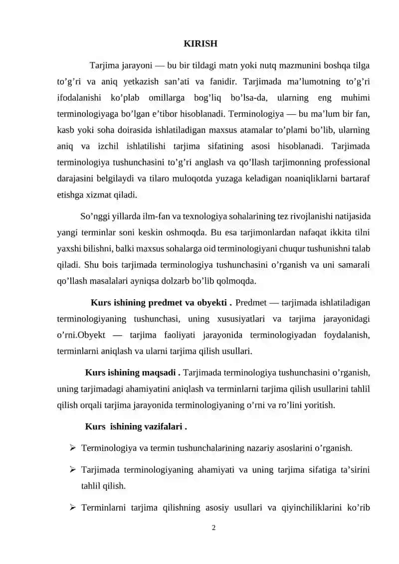 TARJIMADA TERMINOLOGIYA TUSHUNCHASI 2