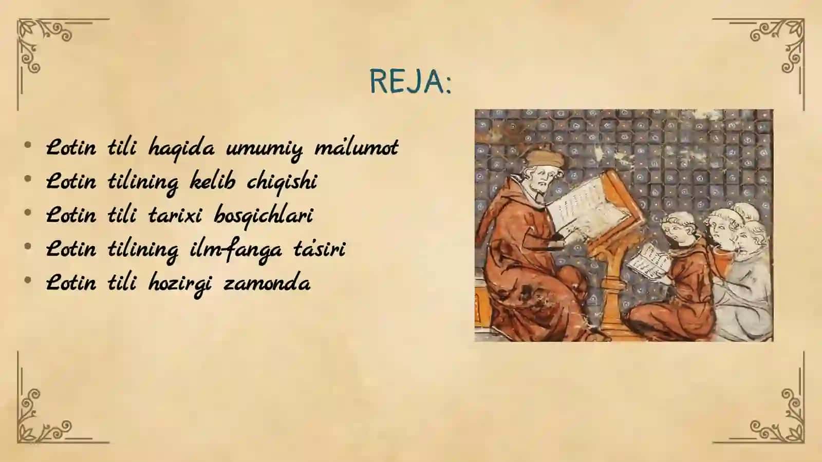 Lotin tili tarixi va uning kelib chiqishi 2