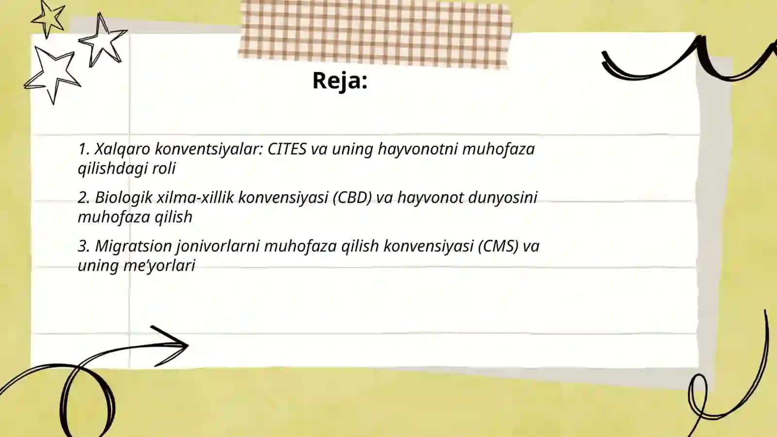Hayvonot dunyosining muhofazasi 2