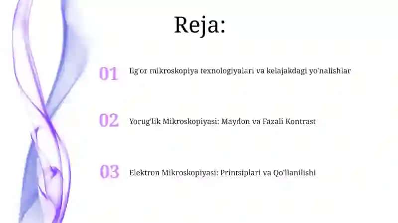 Zamonaviy mikroskoplar 2