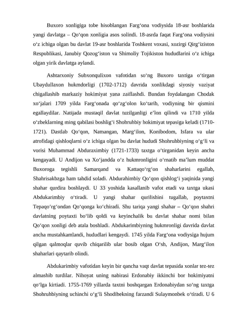 QO'QON XONLIGIDAGI ETNIK JARAYONLAR 2