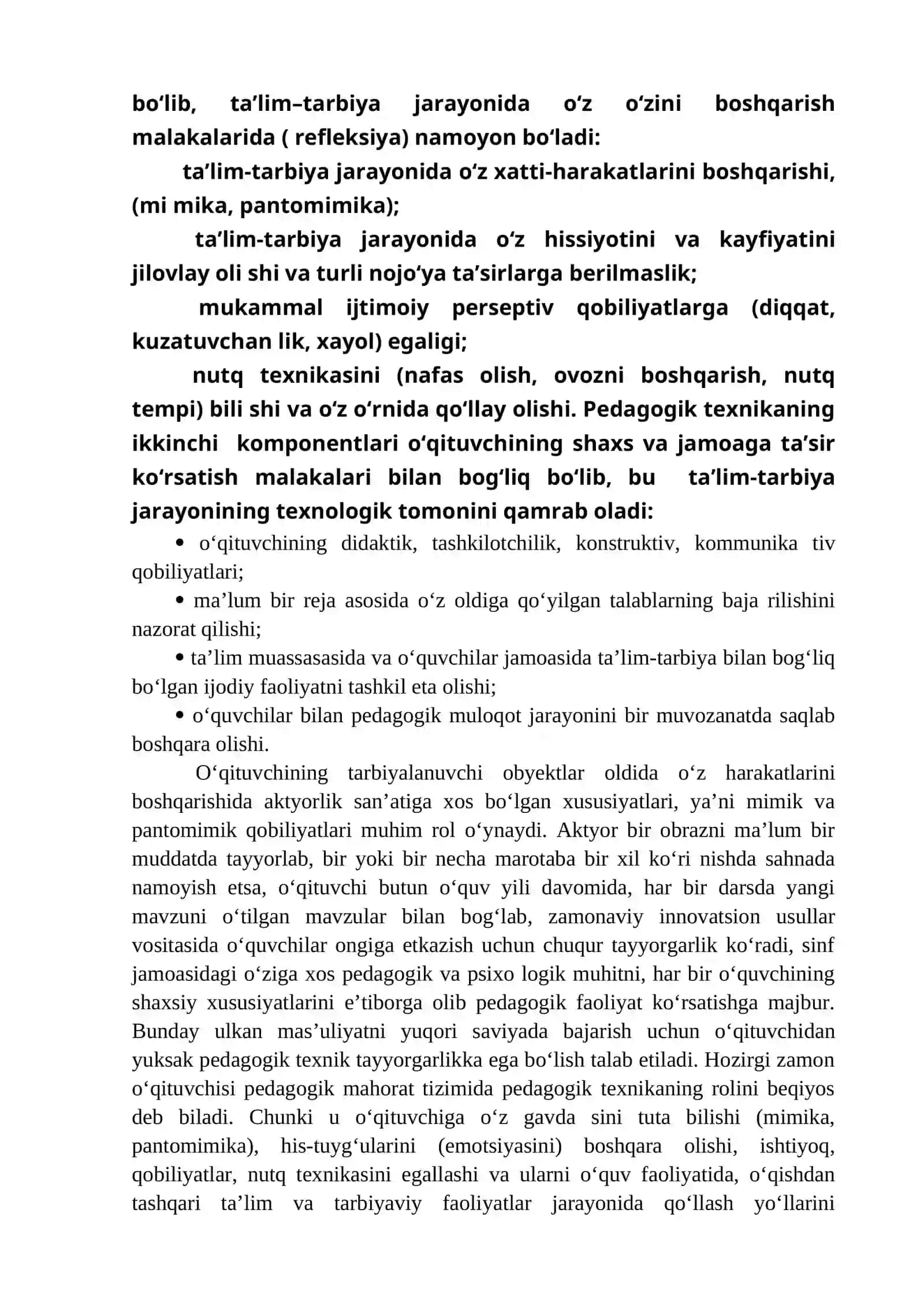 PEDAGOGIK TEXNIKA HAQIDA TUSHUNCHA. PEDAGOGIK TEXNIKANING SHAKLLANTIRISH USLUBLARI 2