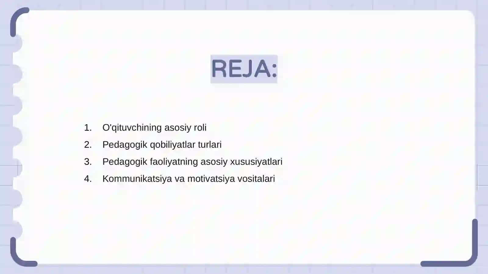 Õqituvchi faoliyatida pedagogik qobilyati 2