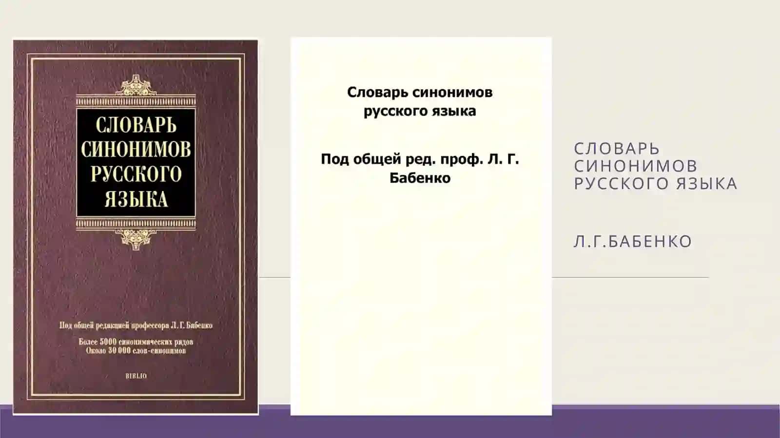 Макроструктура словаря 2