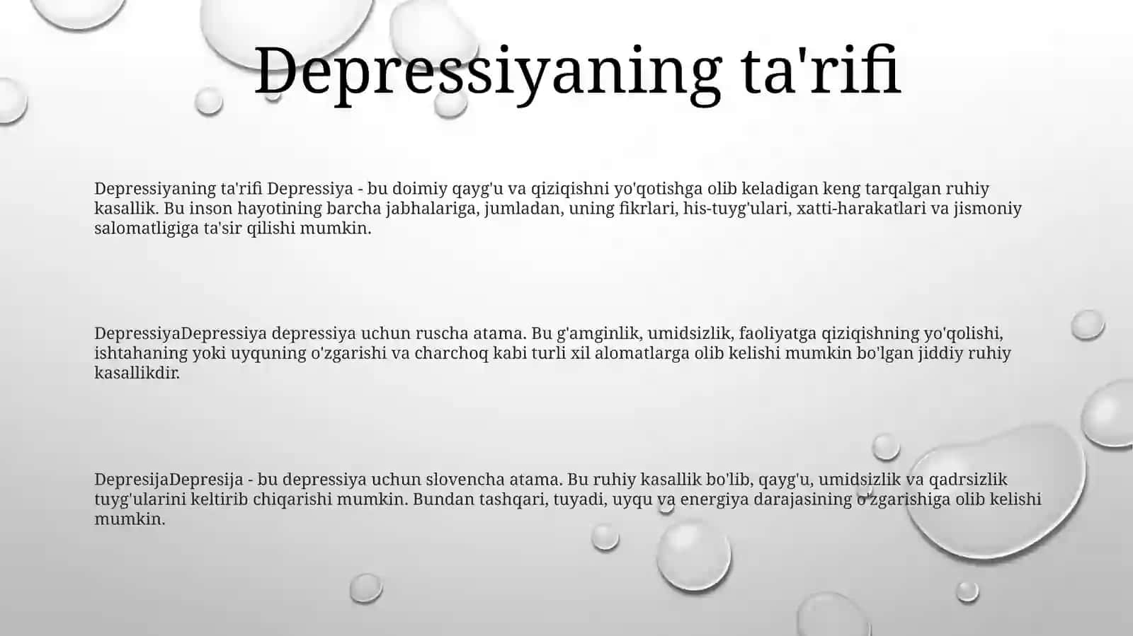 Depressiya 2
