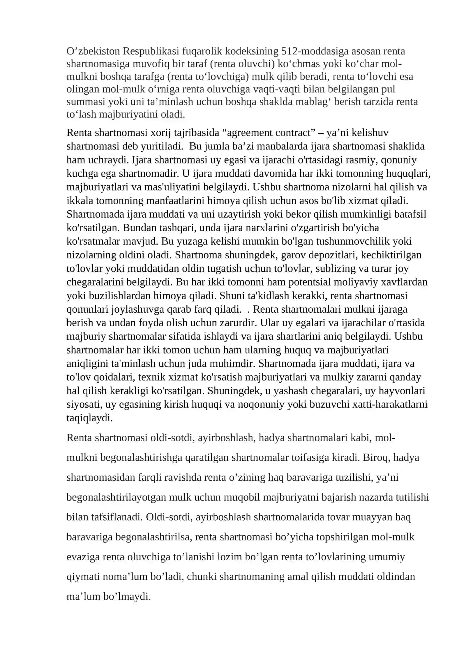 renta shartnomasi 2