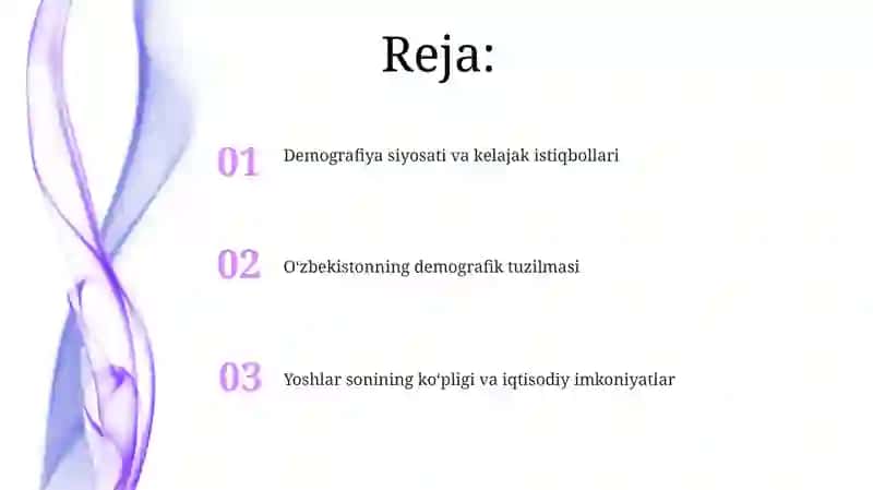 O'zbekistonning demografik salohiyati 2