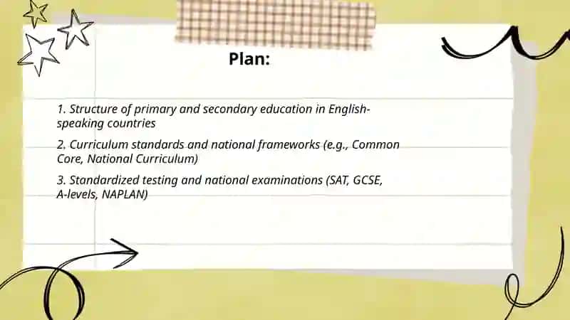 Education system in English-speaking countries 2
