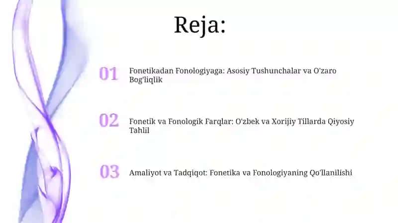 Fonetik va fonologiyaga kirish 2