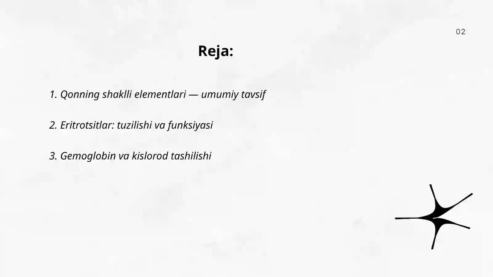 Qonning shaklli elementlari 2