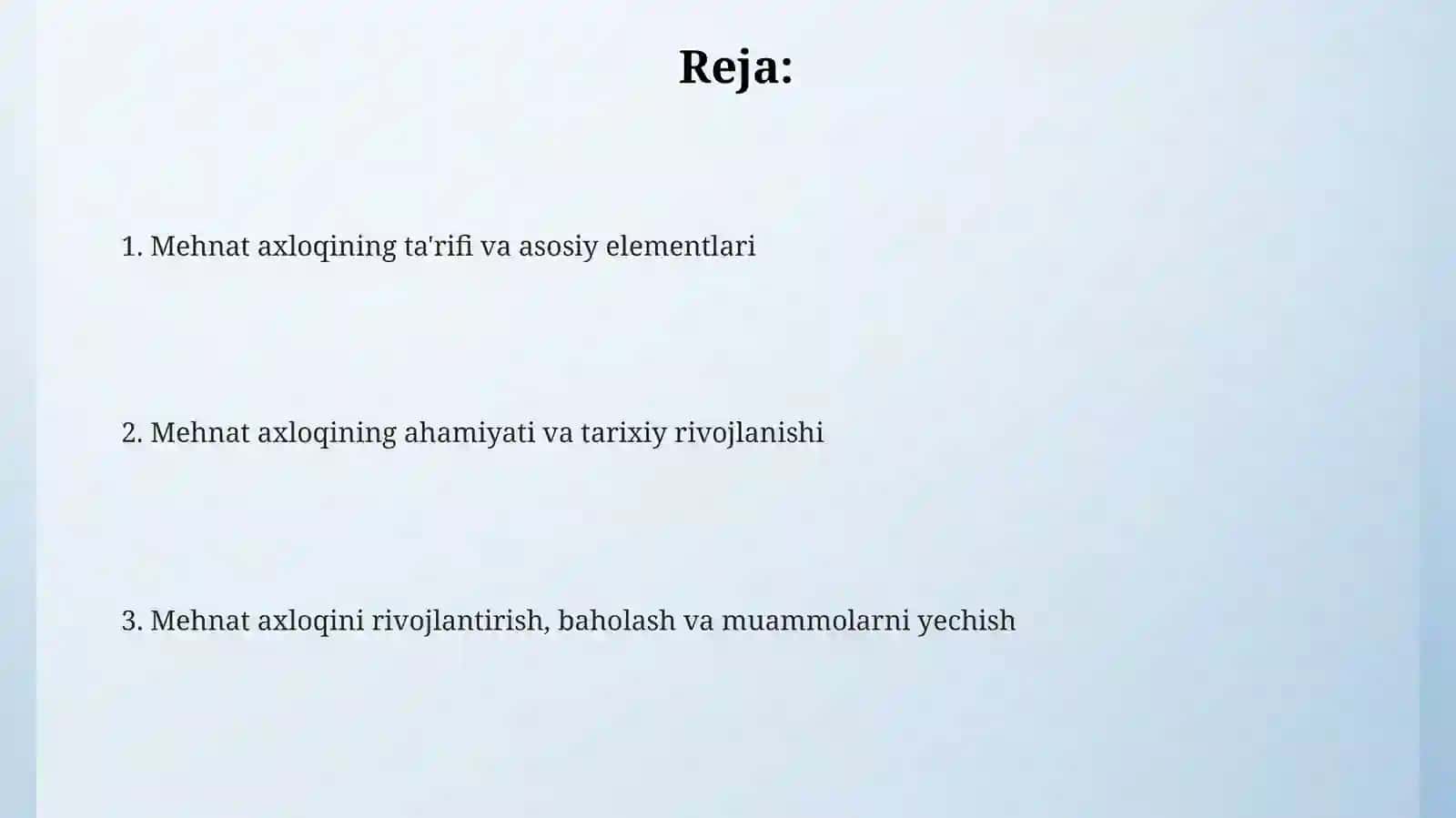 Mehnat Axloqining Ta'rifi va Mohiyati 2