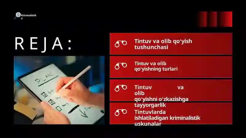 TINTUV VA OLIB QOʻYISH TAKTIKASI 2