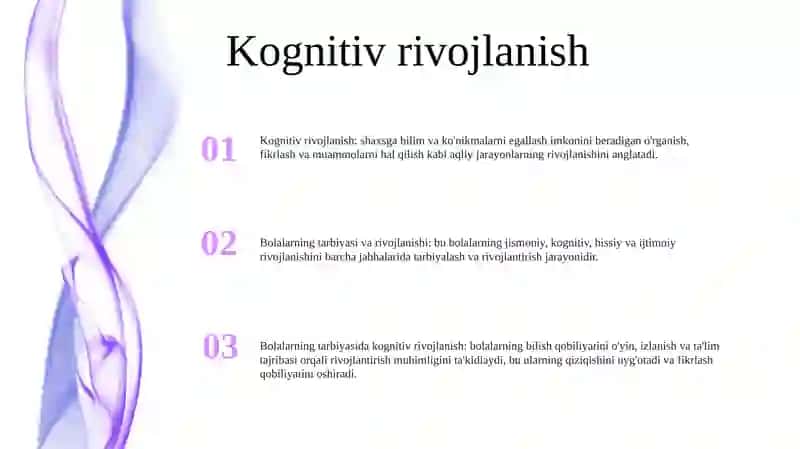 Bolalarning Tarbiyasi Va Rivojlanishi 2