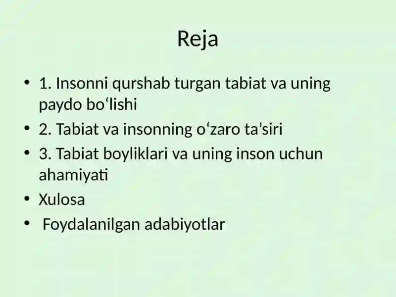 Tabiat va Inson 2
