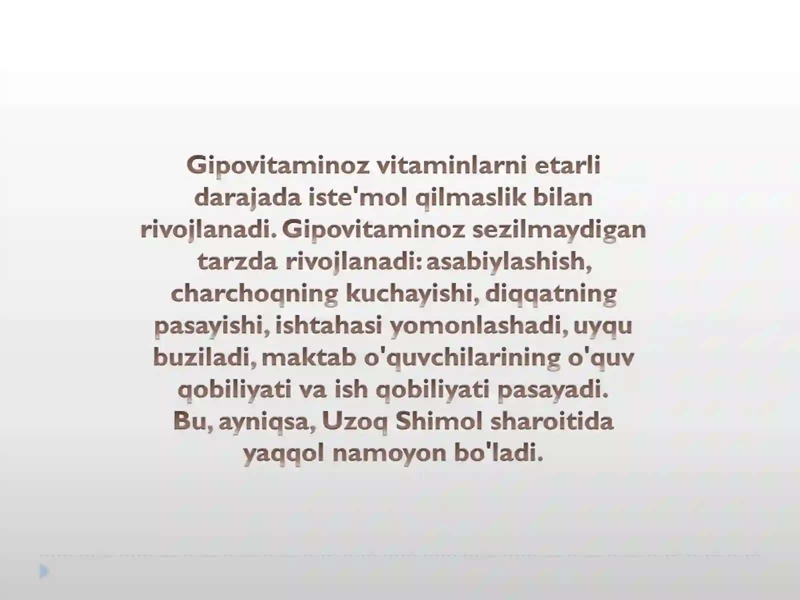 Gipovitaminoz 2
