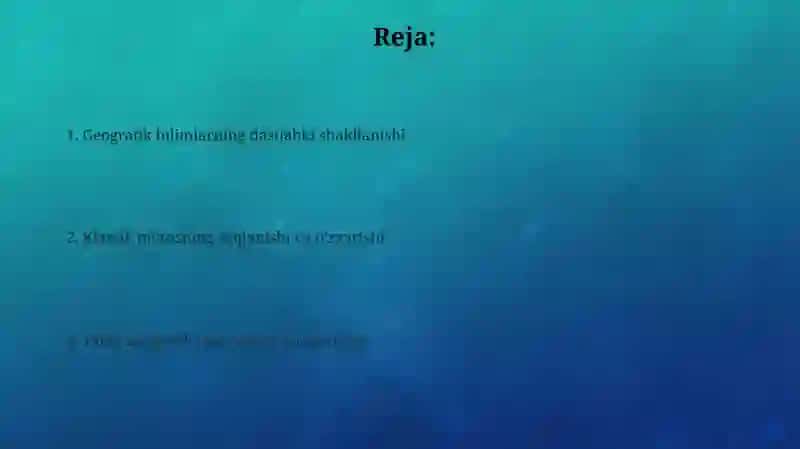 Feodalizm va geografik bilim rivoji 2