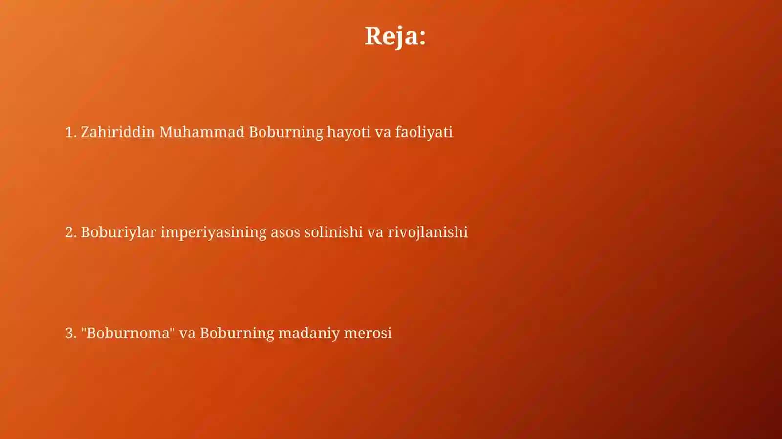 Zahiriddin Muhammad Bobur: Hayoti va kelib chiqishi 2