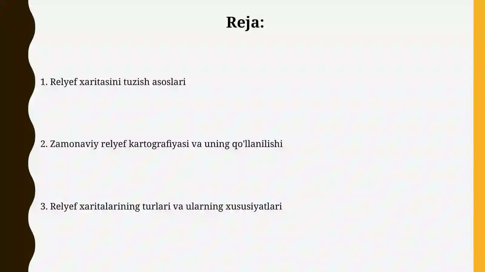 Topografiya Kartografiya GAT 2