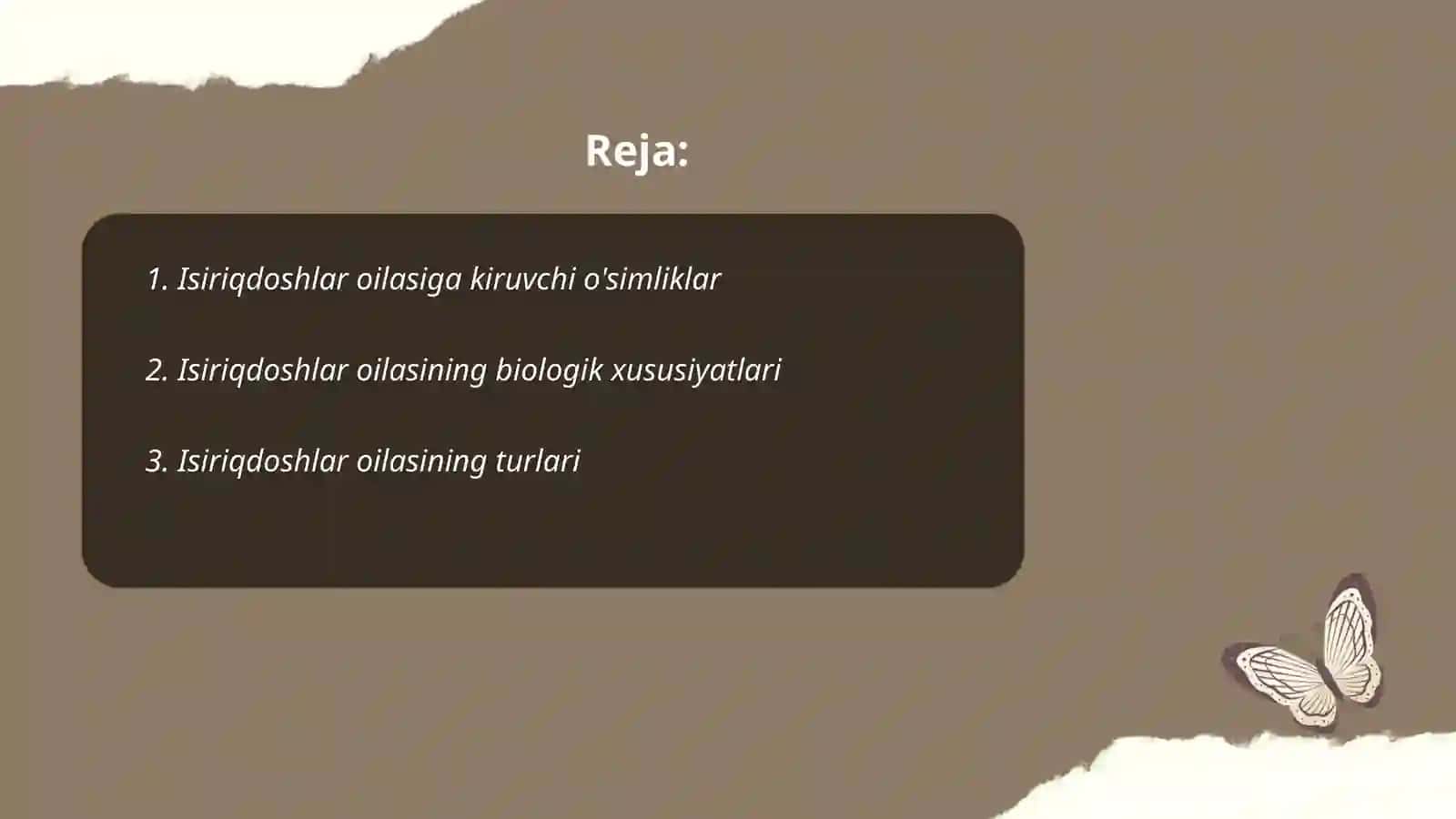 Isiriqdoshlar oilasi 2