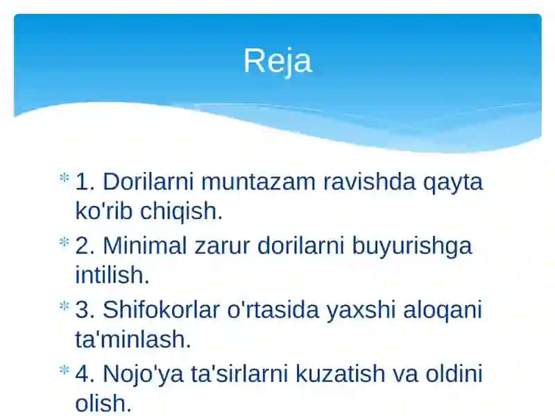 Polipragnaziya muammolari 2