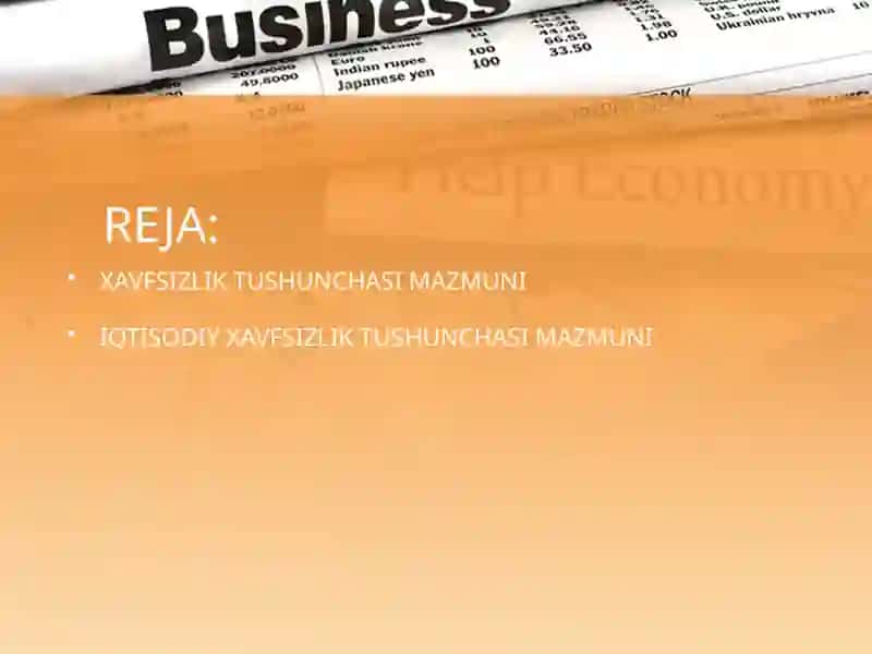 Xavfsizlik Tushunchasi Mazmuni 2