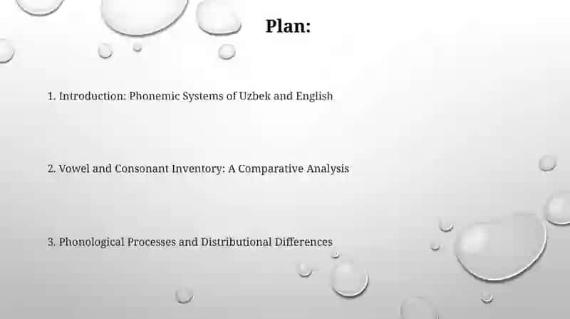 Comparative Analysis of Phonemic Systems in Uzbek and English 2
