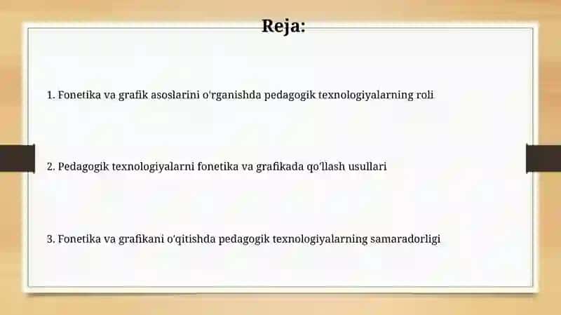 Fonetika va grafika asoslari 2