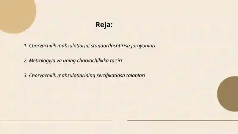 Chorvachilik mahsulotlari 2