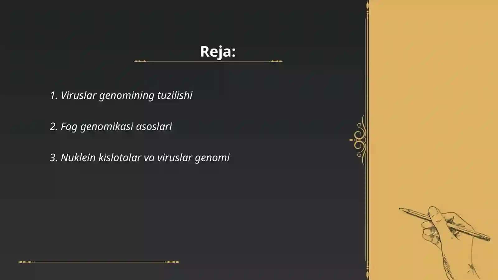 Virus va faglar genomining strukturasi 2