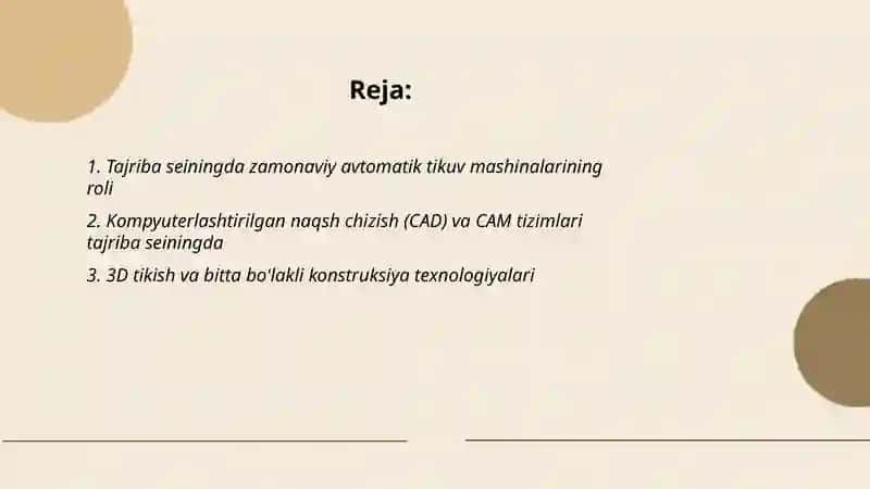 Tajriba seining zamonaviy texnika va texnologiyalari 2