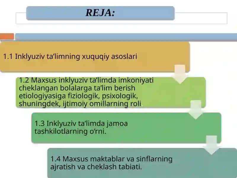 Inklyuziv  ta’limning  xuquqiy  asoslari 2