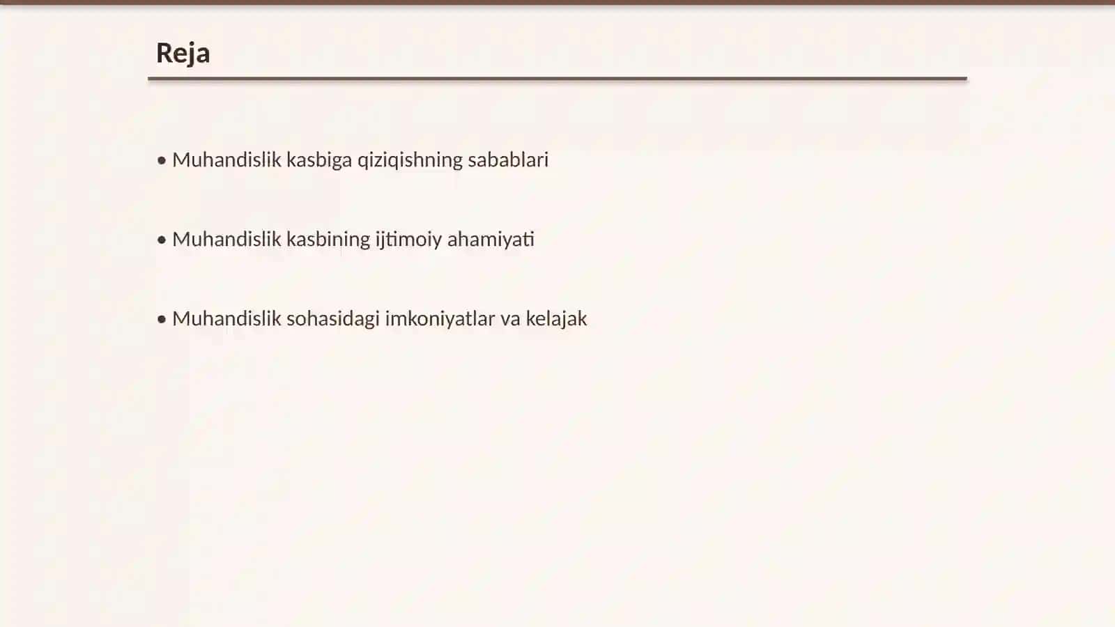 Muhandislik kasbini tanlash motivlari 2